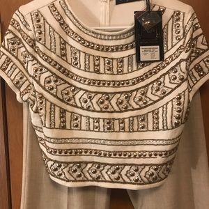 New With Tags Misguided Fashions Jeweled Mid Drift